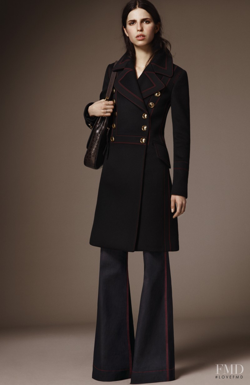 Hayett McCarthy featured in  the Burberry Prorsum lookbook for Pre-Fall 2016