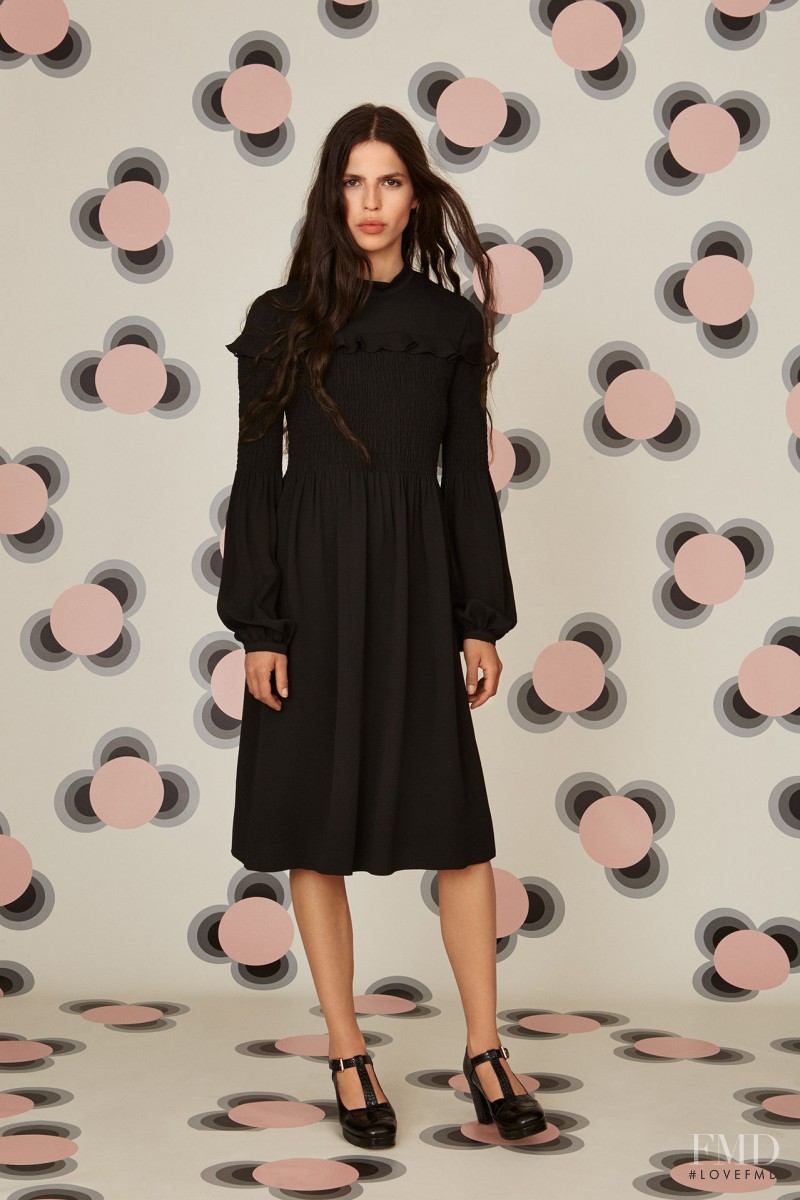 Hayett McCarthy featured in  the Orla Kiely fashion show for Resort 2016