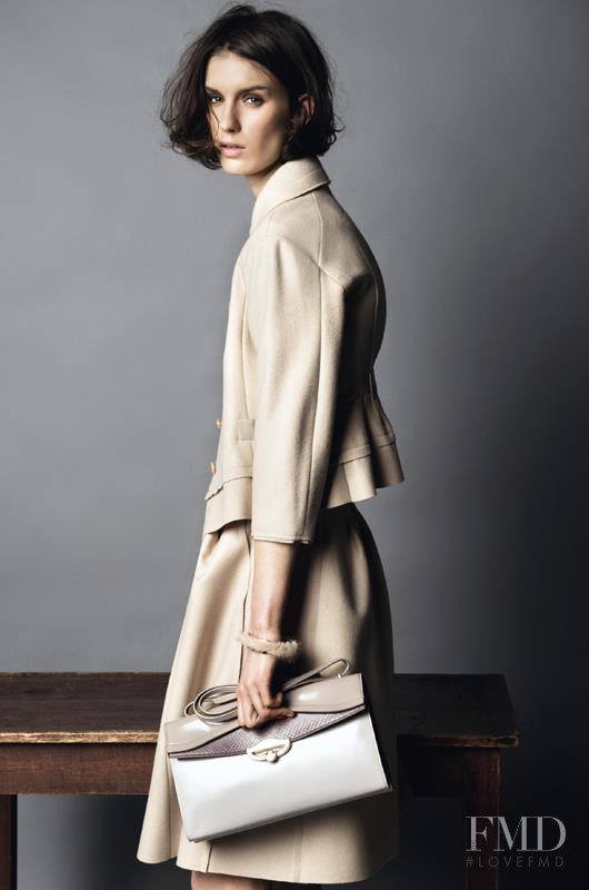 Marte Mei van Haaster featured in  the Nina Ricci fashion show for Pre-Fall 2013