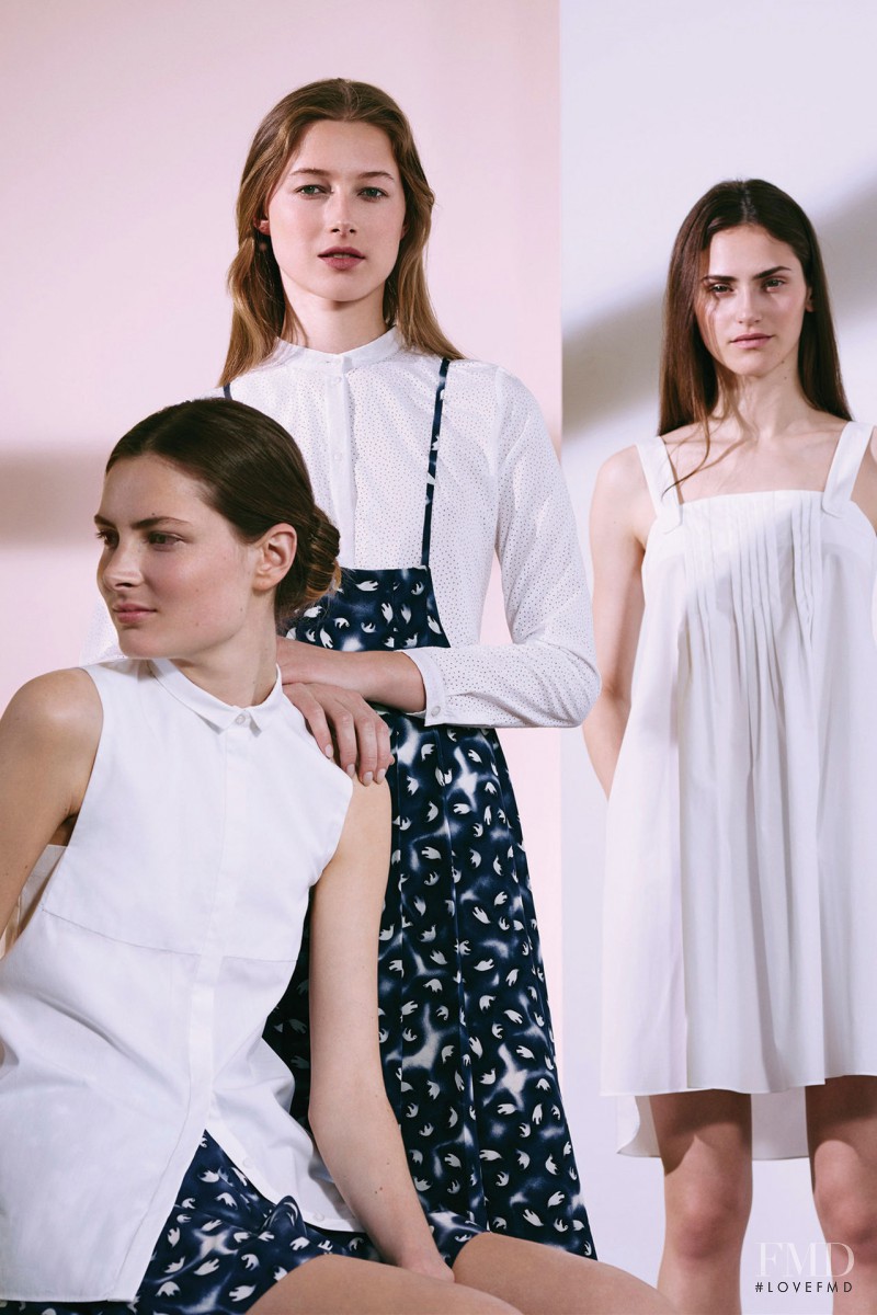 Iuliia Danko featured in  the Cacharel fashion show for Spring/Summer 2015