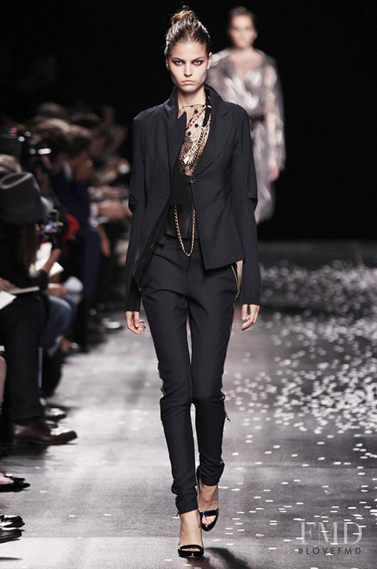 Lin Kjerulf featured in  the Nina Ricci fashion show for Spring/Summer 2013