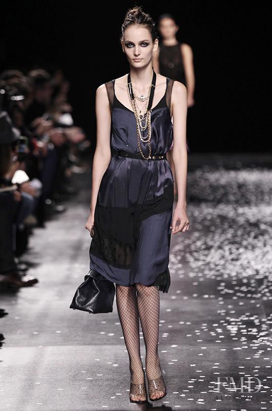 Zuzanna Bijoch featured in  the Nina Ricci fashion show for Spring/Summer 2013