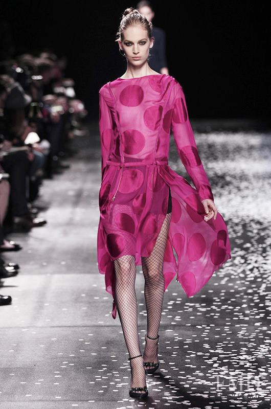 Vanessa Axente featured in  the Nina Ricci fashion show for Spring/Summer 2013