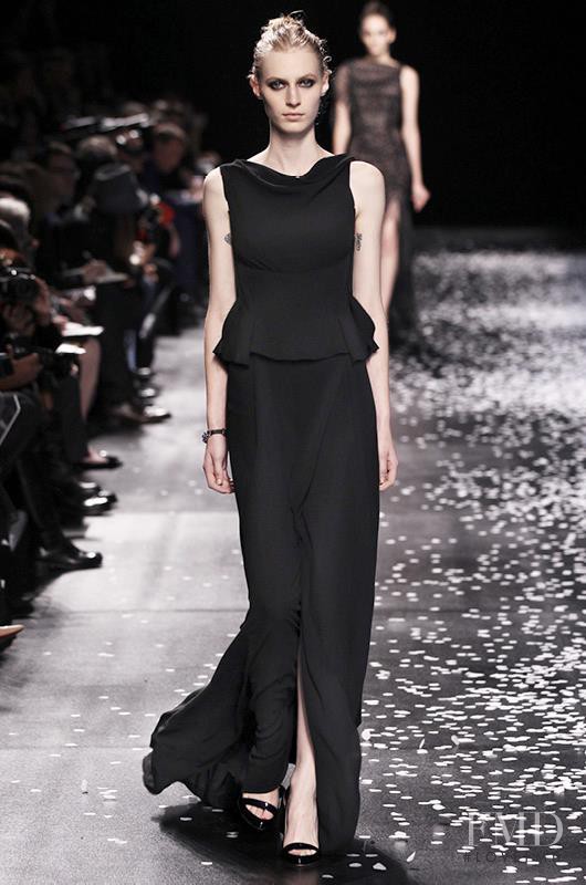 Julia Nobis featured in  the Nina Ricci fashion show for Spring/Summer 2013
