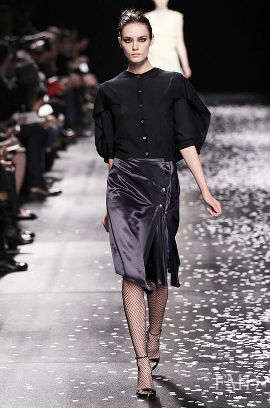 Patrycja Gardygajlo featured in  the Nina Ricci fashion show for Spring/Summer 2013
