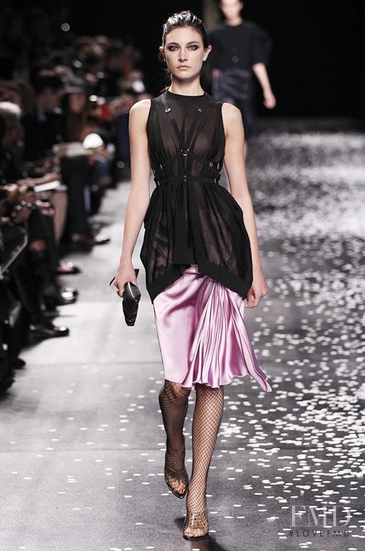 Jacquelyn Jablonski featured in  the Nina Ricci fashion show for Spring/Summer 2013
