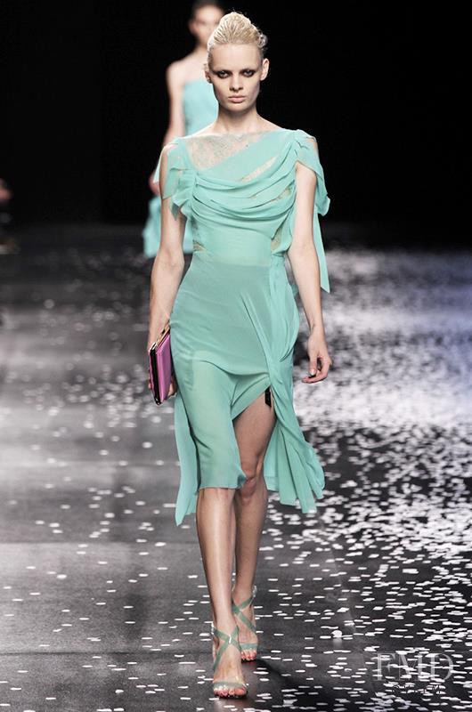 Stef van der Laan featured in  the Nina Ricci fashion show for Spring/Summer 2013