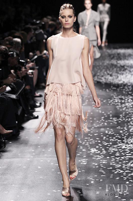 Milana Keller featured in  the Nina Ricci fashion show for Spring/Summer 2013