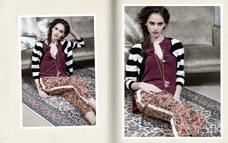 Iuliia Danko featured in  the So Allure lookbook for Spring/Summer 2014