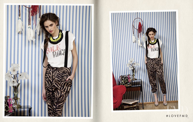 Iuliia Danko featured in  the So Allure lookbook for Spring/Summer 2014