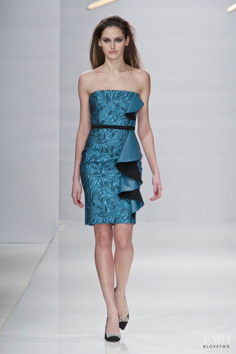 Iuliia Danko featured in  the Genny fashion show for Autumn/Winter 2014