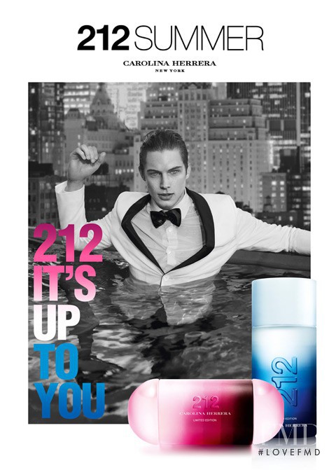 Carolina Herrera "212 Summer" Fragrance advertisement for Spring/Summer 2013