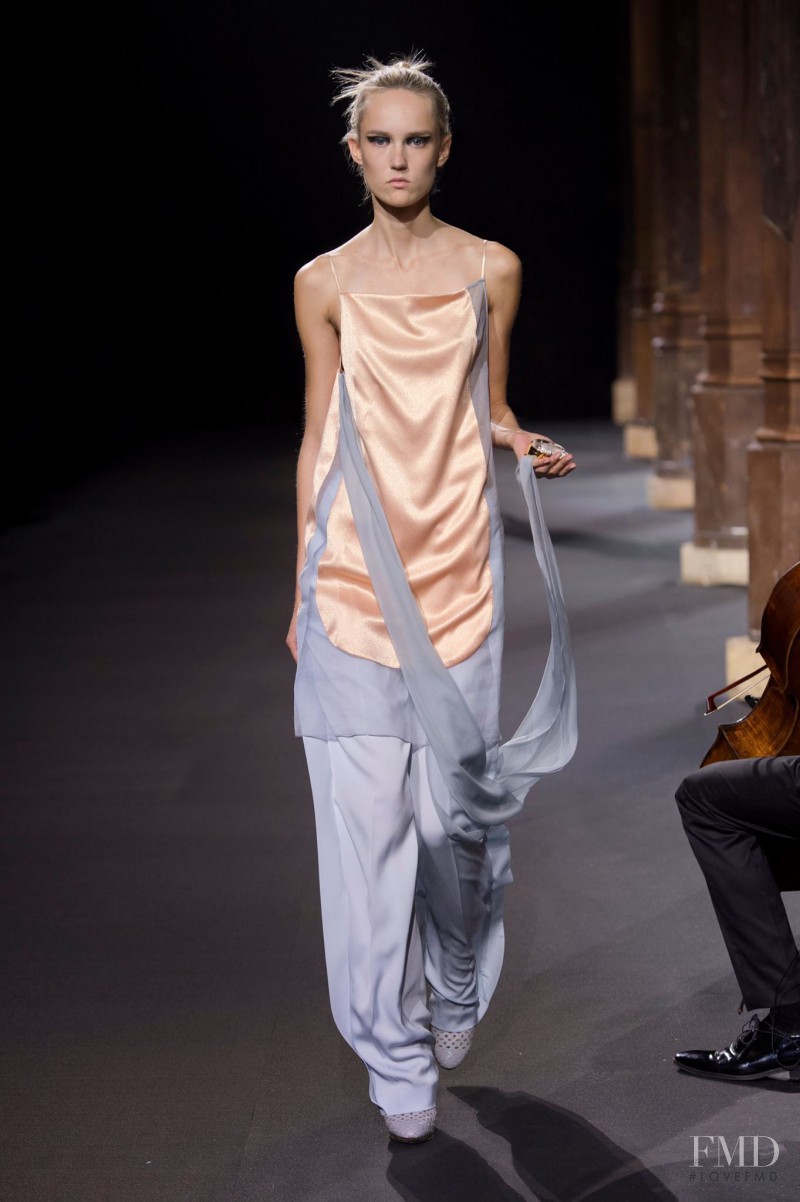 Harleth Kuusik featured in  the Vionnet fashion show for Spring/Summer 2016