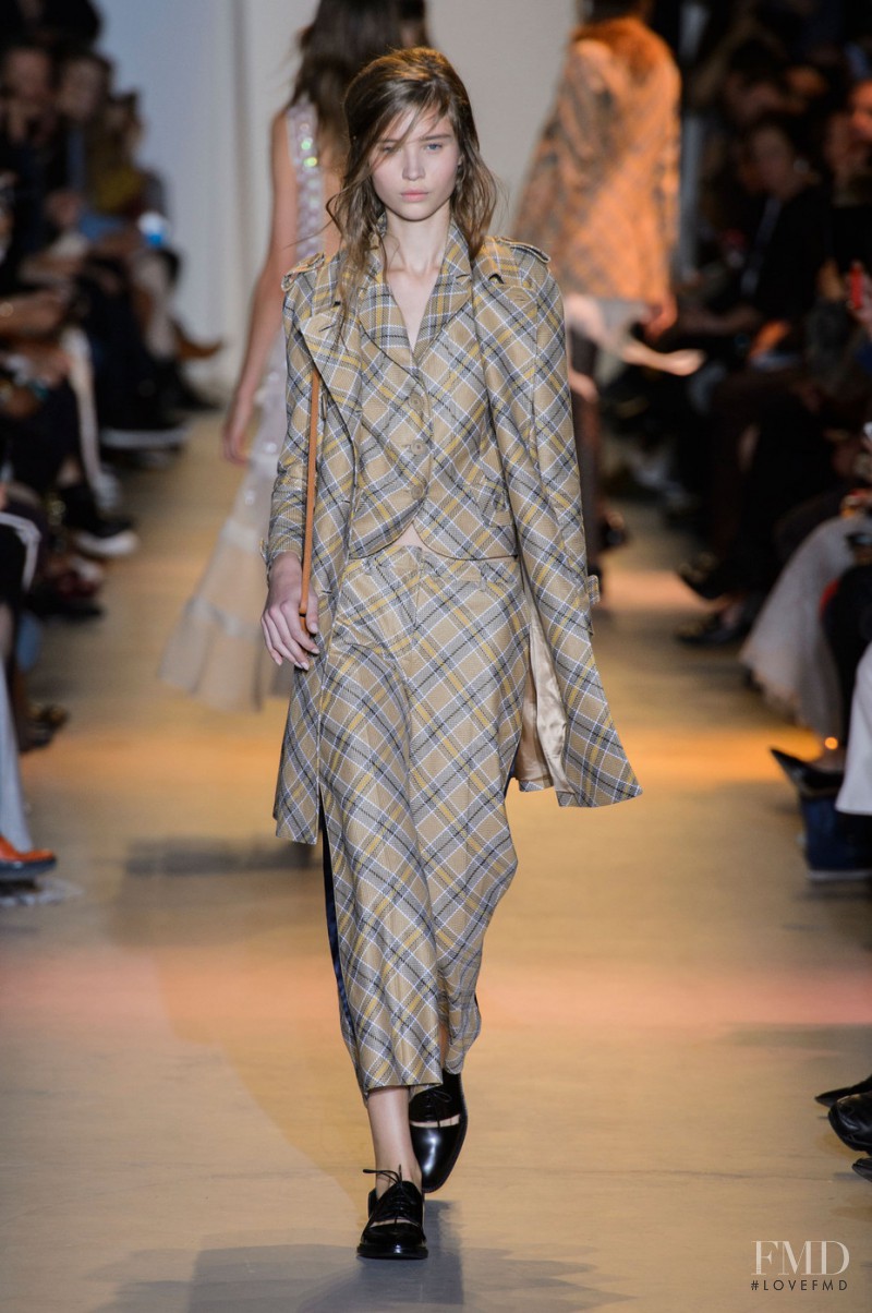 Victoria Kosenkova featured in  the John Galliano fashion show for Spring/Summer 2016