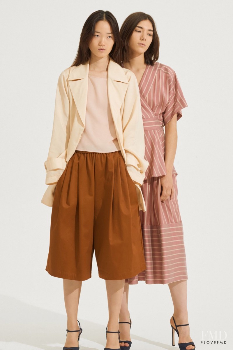 Hyun Ji Shin featured in  the Tome lookbook for Resort 2016