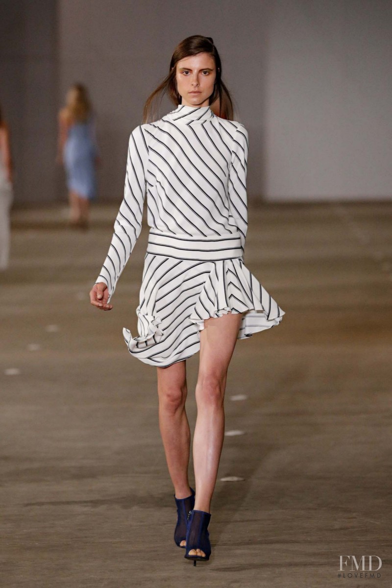 Isaac Lindsay featured in  the Bec & Bridge fashion show for Spring/Summer 2014