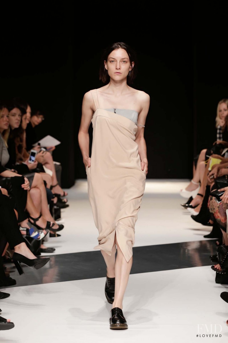 Ollie Henderson featured in  the Kahlo fashion show for Spring/Summer 2014