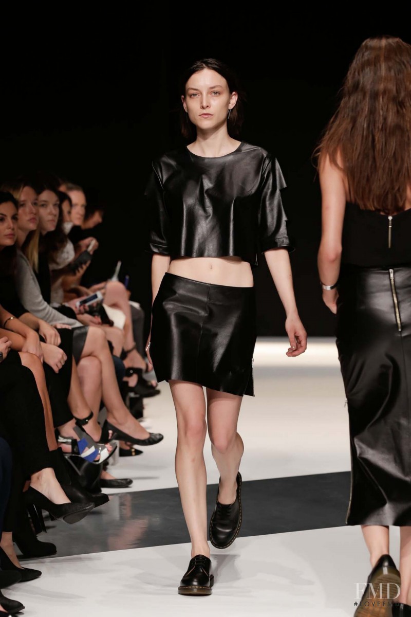 Ollie Henderson featured in  the Kahlo fashion show for Spring/Summer 2014