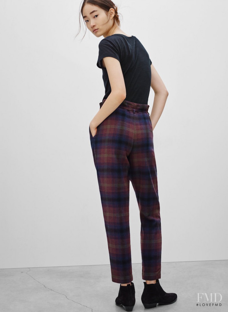 Hyun Ji Shin featured in  the Aritzia Wilfred Free lookbook for Spring/Summer 2016