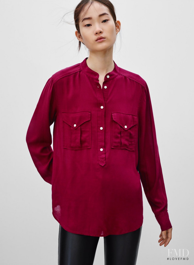 Hyun Ji Shin featured in  the Aritzia Wilfred Free lookbook for Spring/Summer 2016