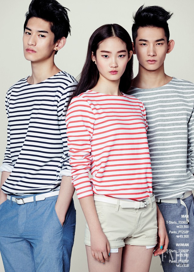 Hyun Ji Shin featured in  the TBJ nearby lookbook for Spring/Summer 2014