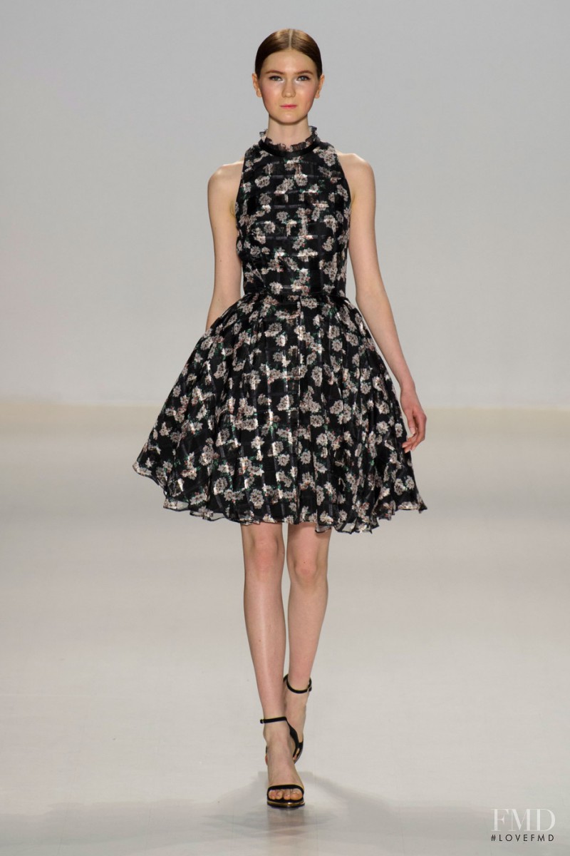 Zella Christenson featured in  the Erin Fetherston fashion show for Autumn/Winter 2015