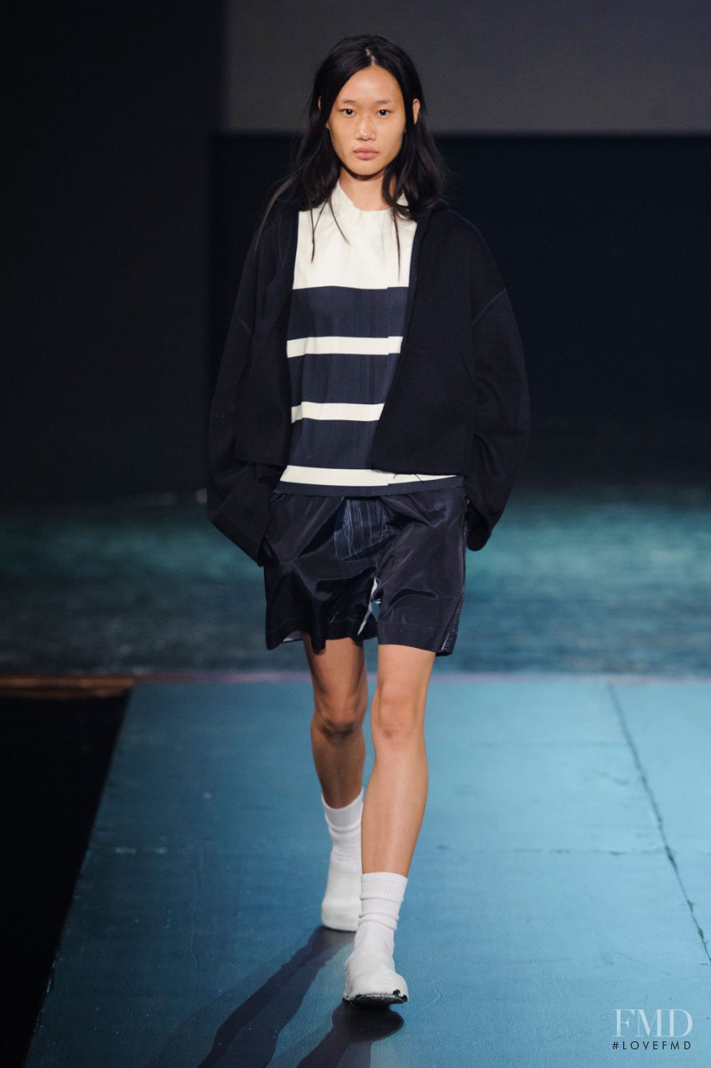 Hui Jun Zhang featured in  the VFiles fashion show for Spring/Summer 2015