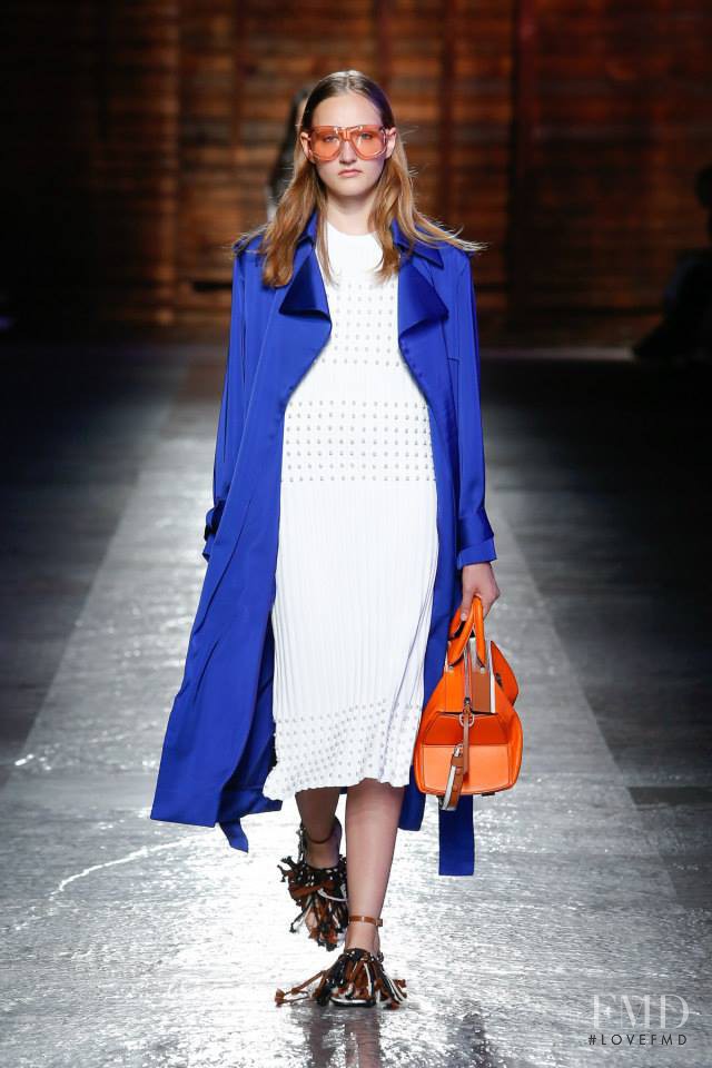 Agnes Nieske featured in  the Pucci fashion show for Spring/Summer 2016