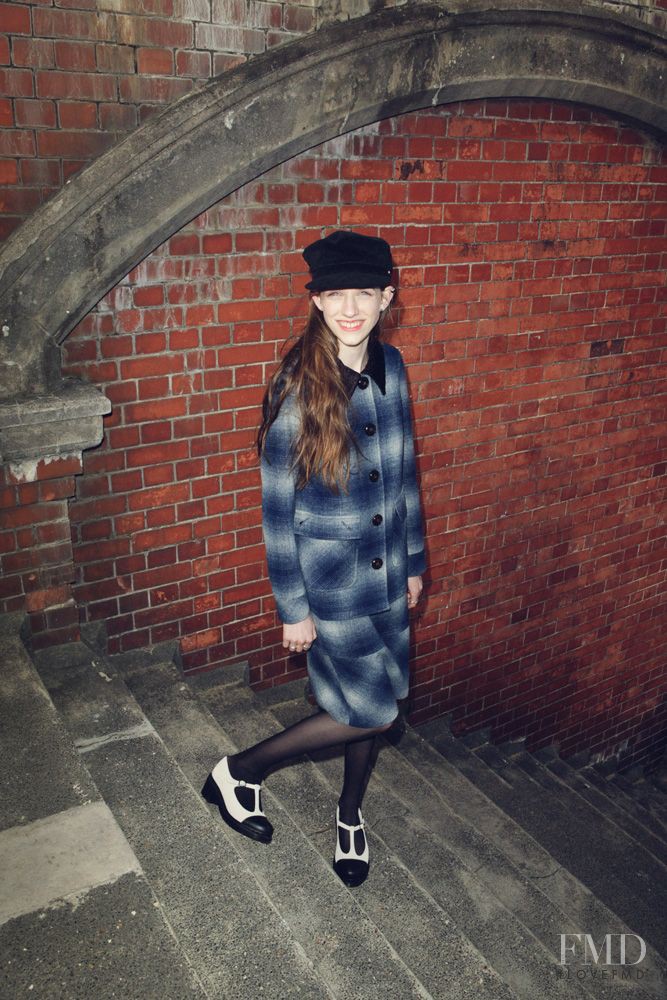 Grace Booth featured in  the Dr Martens x Agyness Deyn lookbook for Autumn/Winter 2013