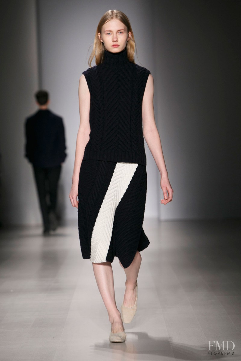 Alexandra Titarenko featured in  the Orley fashion show for Autumn/Winter 2015