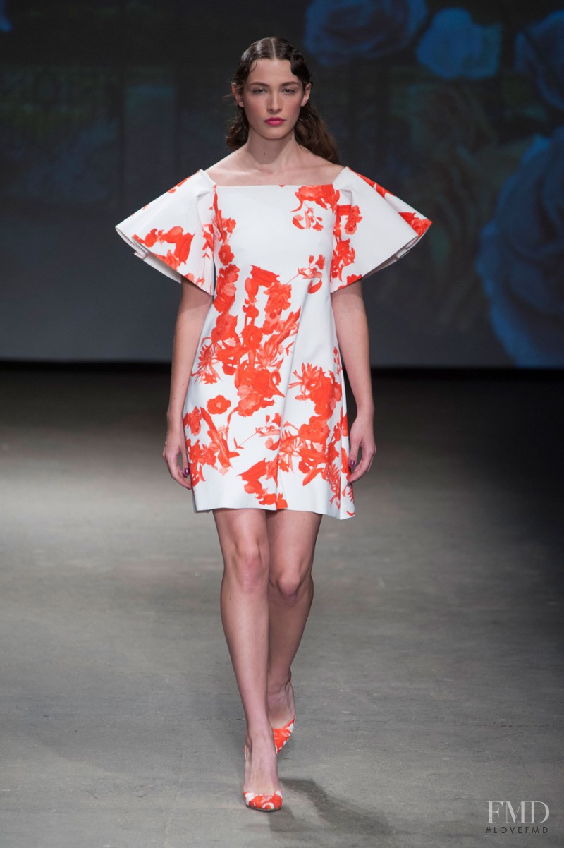 Karly Mcneil featured in  the Chiara Boni La Petite Robe fashion show for Spring/Summer 2016