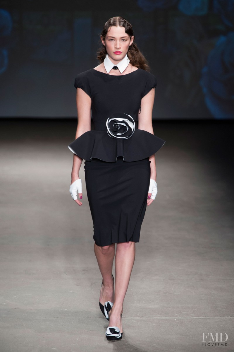 Karly Mcneil featured in  the Chiara Boni La Petite Robe fashion show for Spring/Summer 2016