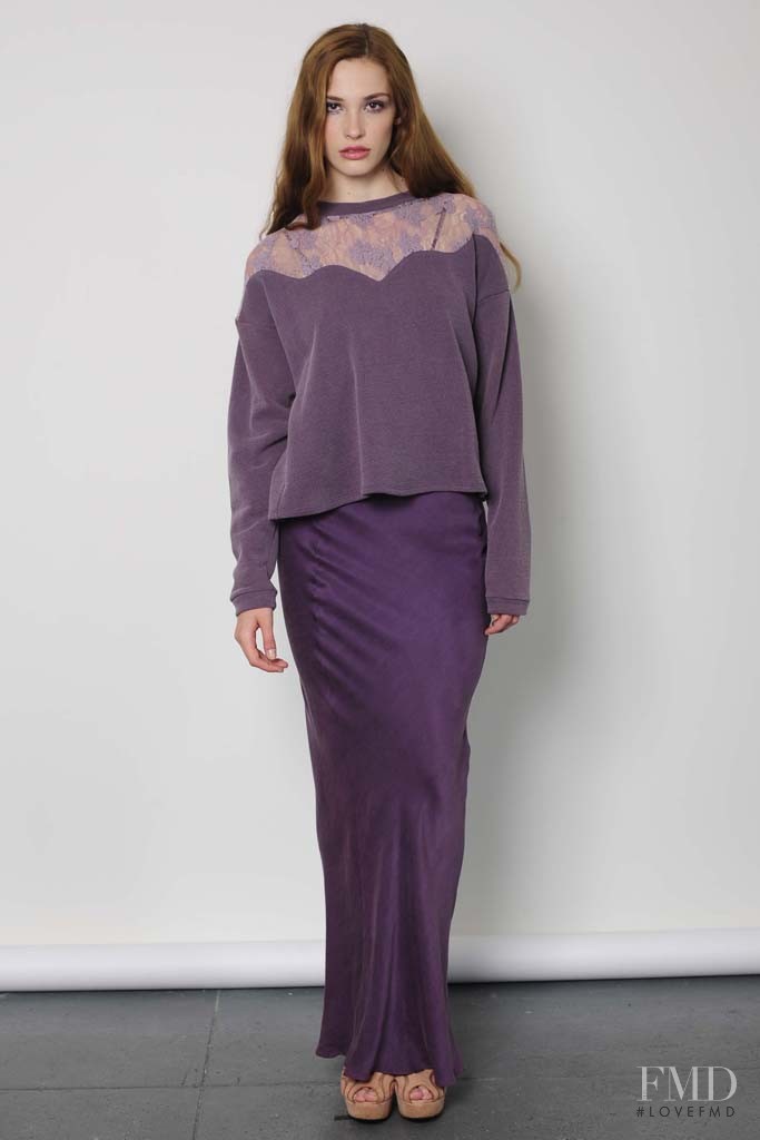 Karly Mcneil featured in  the Awaveawake fashion show for Resort 2015