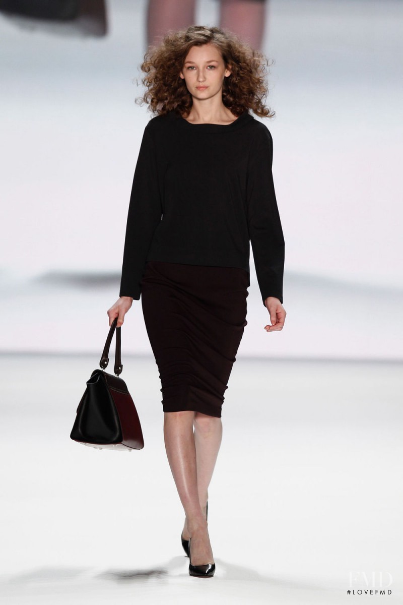 Justyna Gustad featured in  the Minx by Eva Lutz fashion show for Autumn/Winter 2014