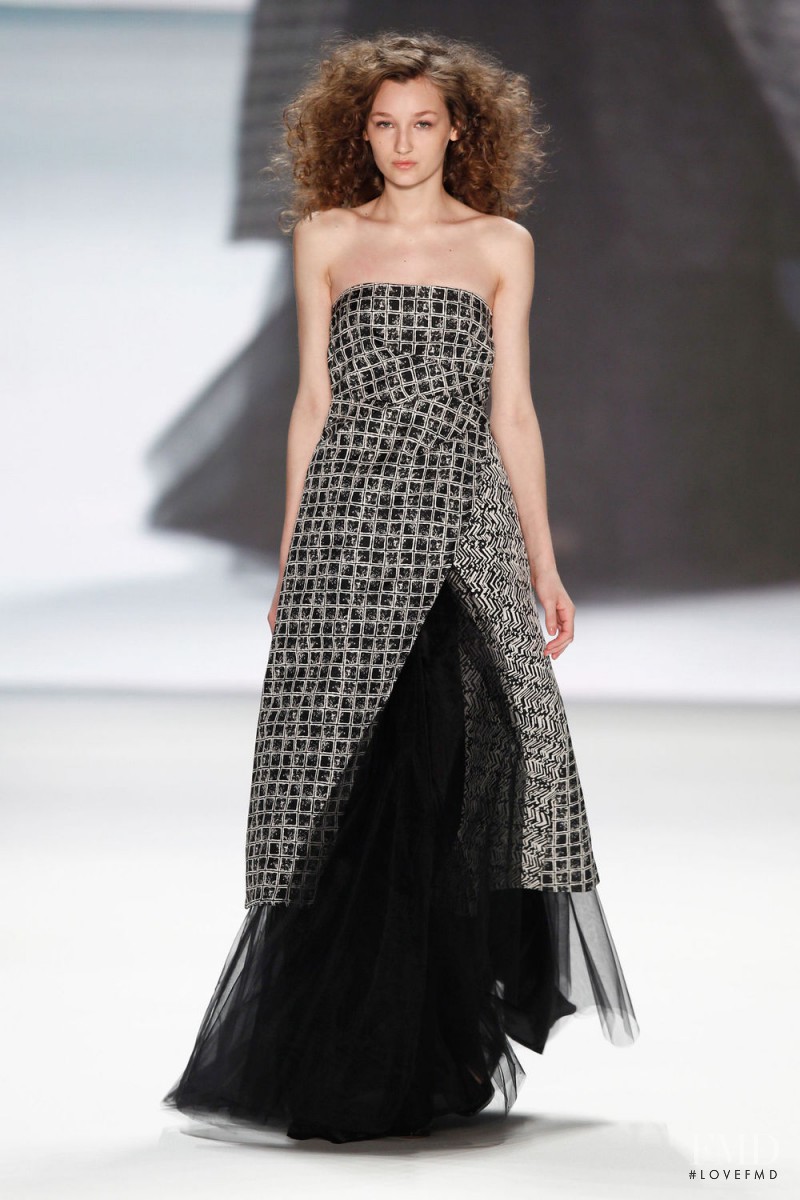 Justyna Gustad featured in  the Minx by Eva Lutz fashion show for Autumn/Winter 2014