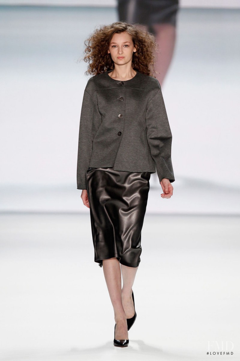 Justyna Gustad featured in  the Minx by Eva Lutz fashion show for Autumn/Winter 2014