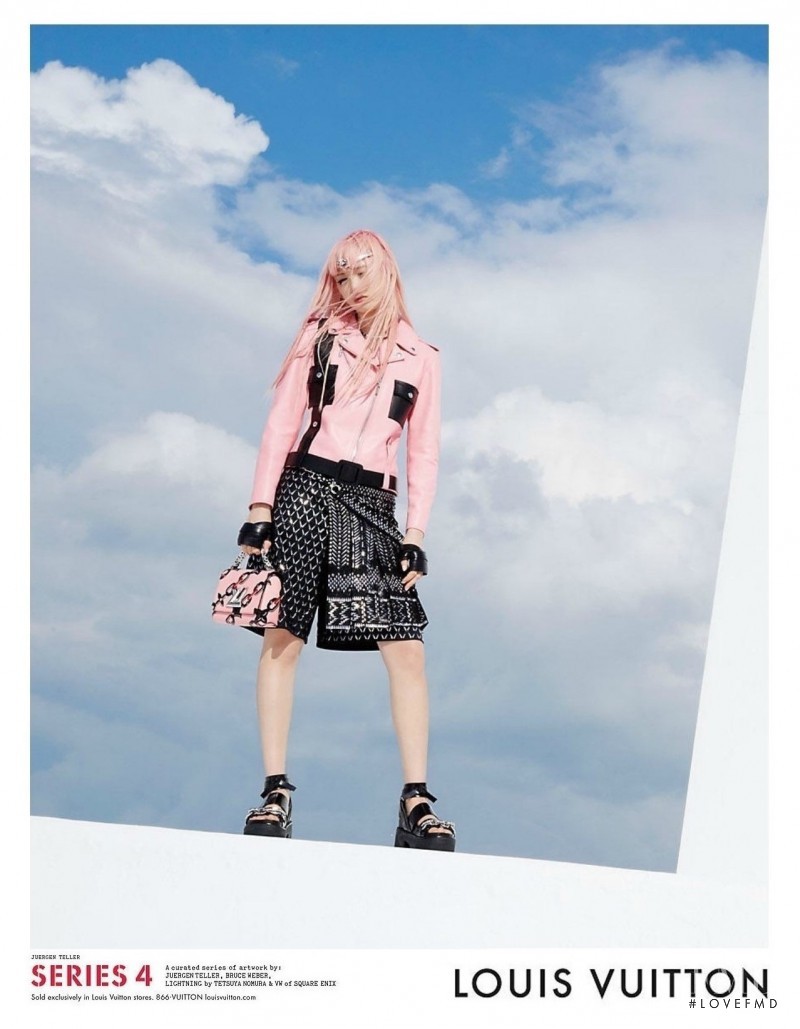 Fernanda Hin Lin Ly featured in  the Louis Vuitton advertisement for Spring/Summer 2016