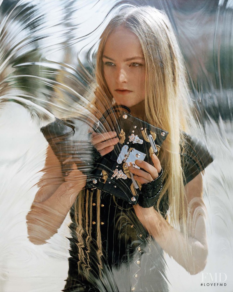 Jean Campbell featured in  the Louis Vuitton advertisement for Spring/Summer 2016
