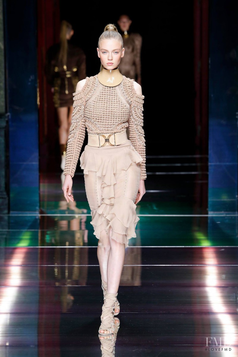 Balmain fashion show for Spring/Summer 2016