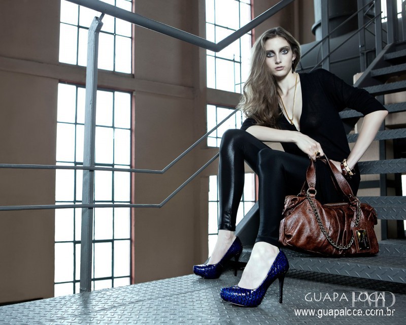 Gloria Loitz featured in  the Guapa Loca advertisement for Spring/Summer 2010