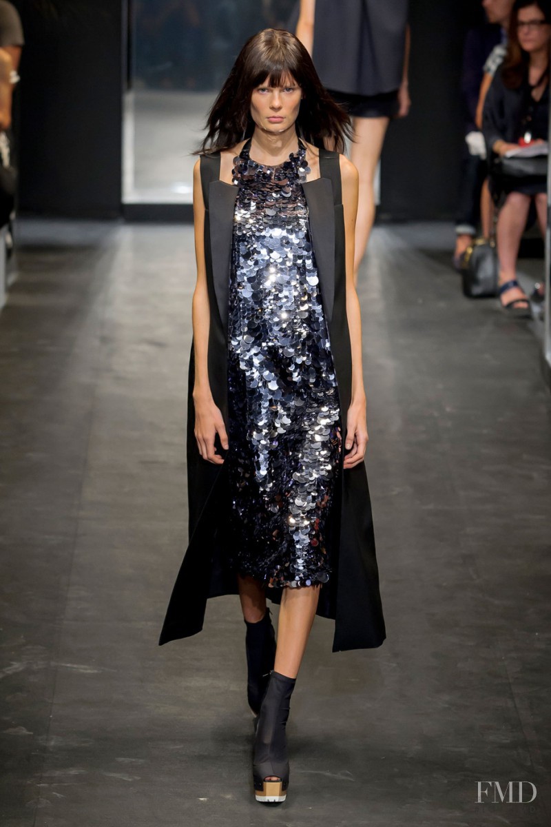 Alexandra Elizabeth Ljadov featured in  the Vera Wang fashion show for Spring/Summer 2016