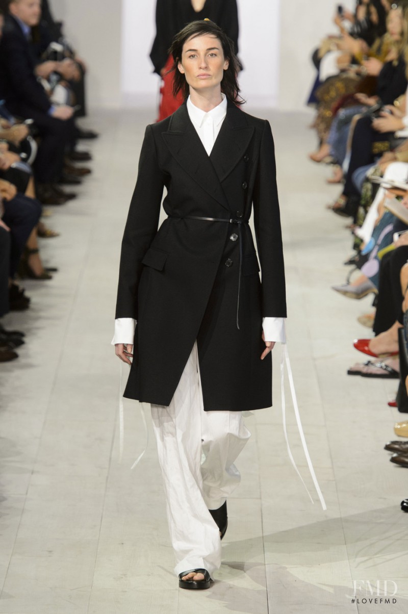 Erin O%Connor featured in  the Michael Kors Collection fashion show for Spring/Summer 2016
