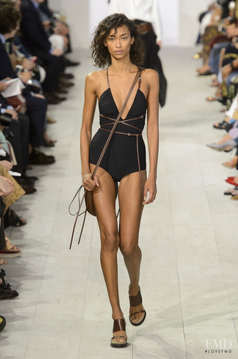 Anais Mali featured in  the Michael Kors Collection fashion show for Spring/Summer 2016