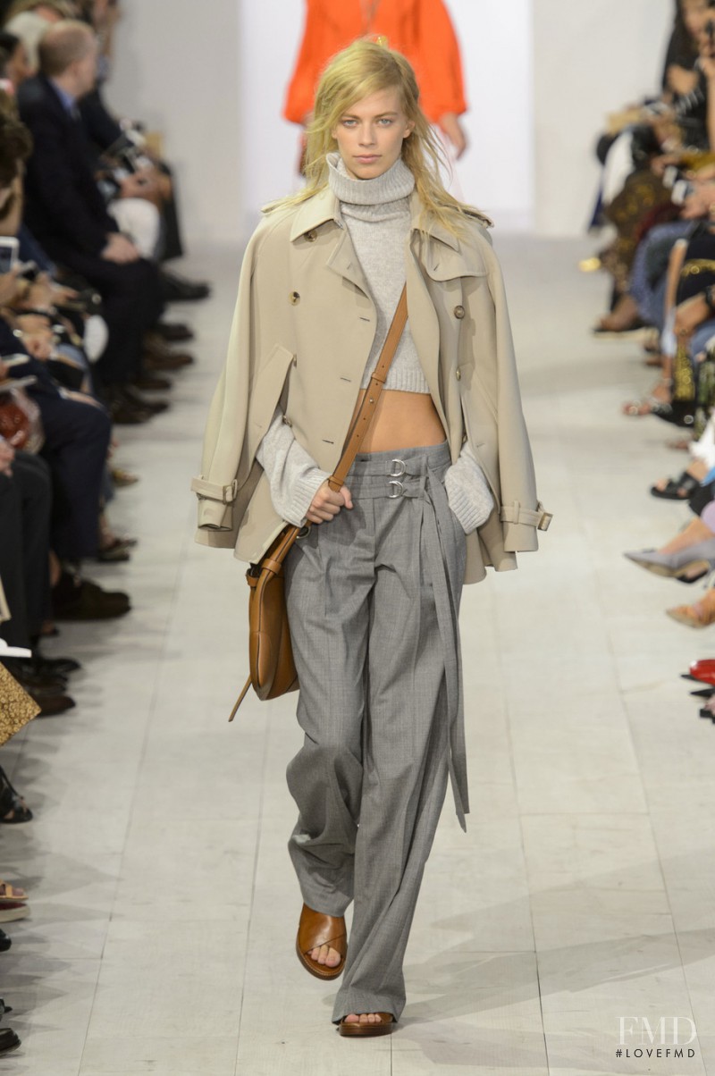 Lexi Boling featured in  the Michael Kors Collection fashion show for Spring/Summer 2016