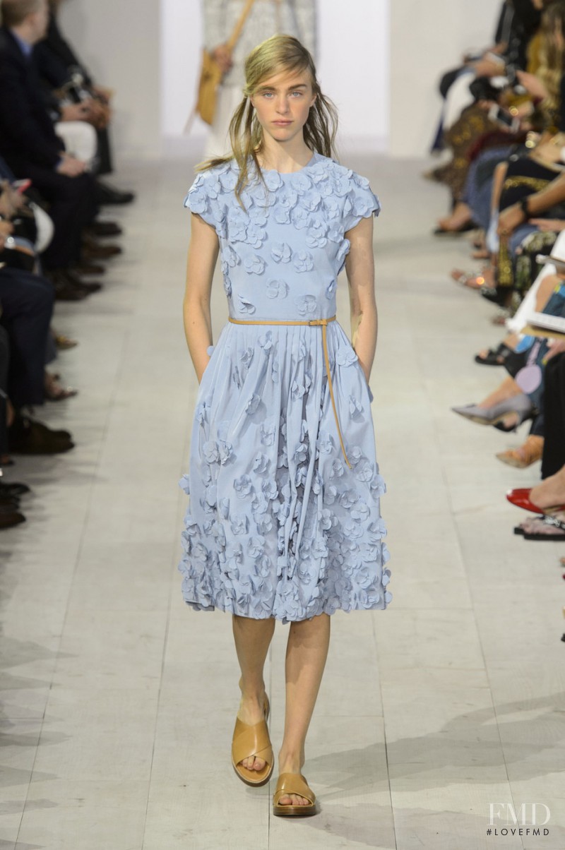 Hedvig Palm featured in  the Michael Kors Collection fashion show for Spring/Summer 2016