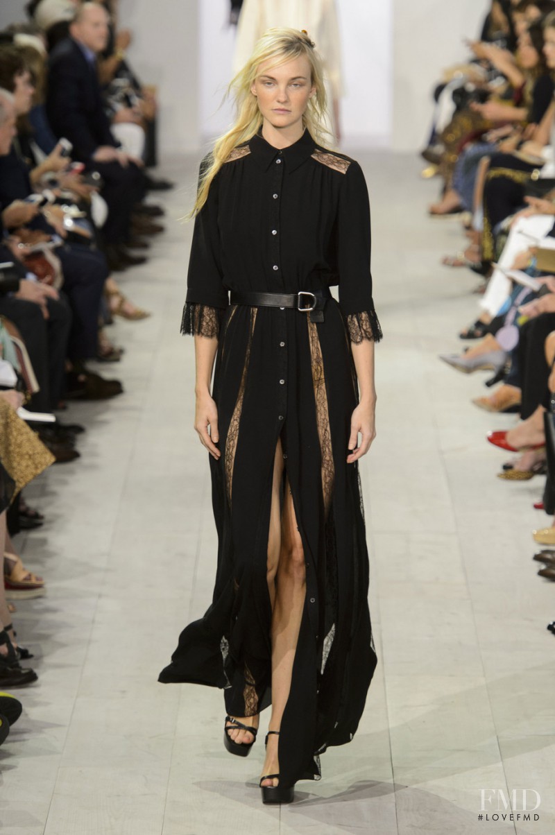Caroline Trentini featured in  the Michael Kors Collection fashion show for Spring/Summer 2016