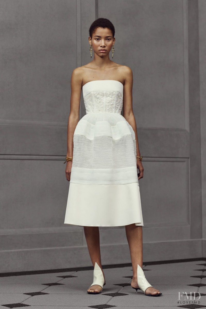 Lineisy Montero featured in  the Balenciaga fashion show for Resort 2016