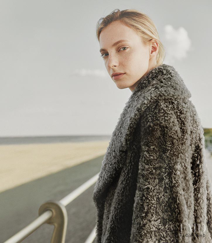 Zlata Semenko featured in  the Club Monaco A New Perspective For Fall advertisement for Autumn/Winter 2015