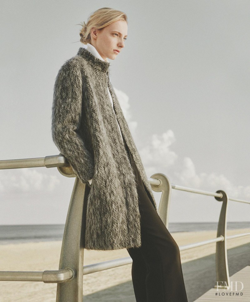 Zlata Semenko featured in  the Club Monaco A New Perspective For Fall advertisement for Autumn/Winter 2015