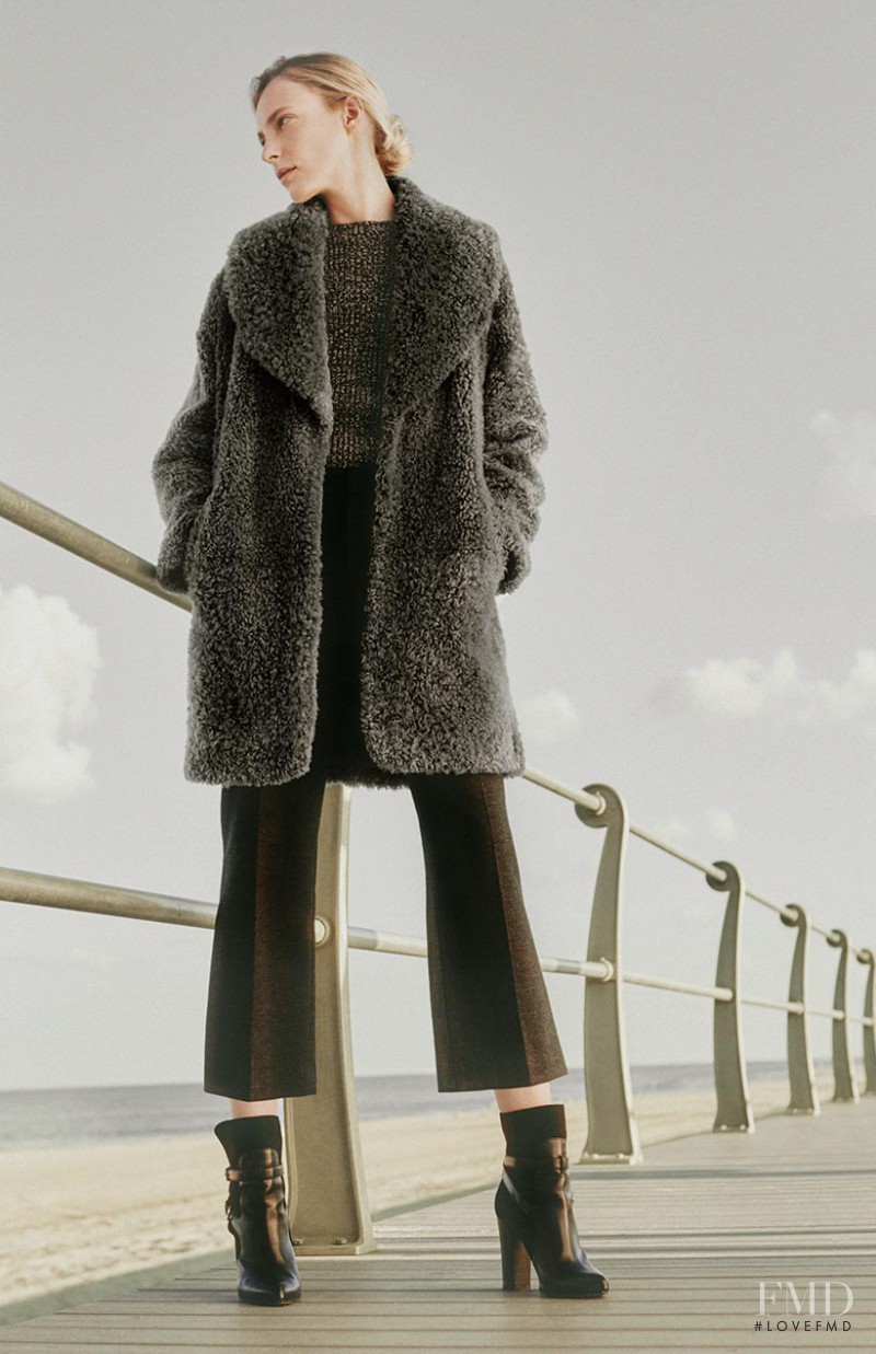 Zlata Semenko featured in  the Club Monaco A New Perspective For Fall advertisement for Autumn/Winter 2015